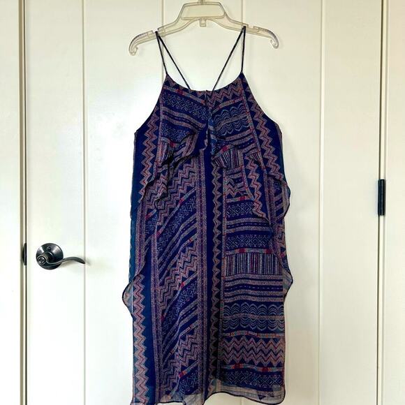 BCBG Max Aria Boho Geometric dress Size M - Picture 3 of 8